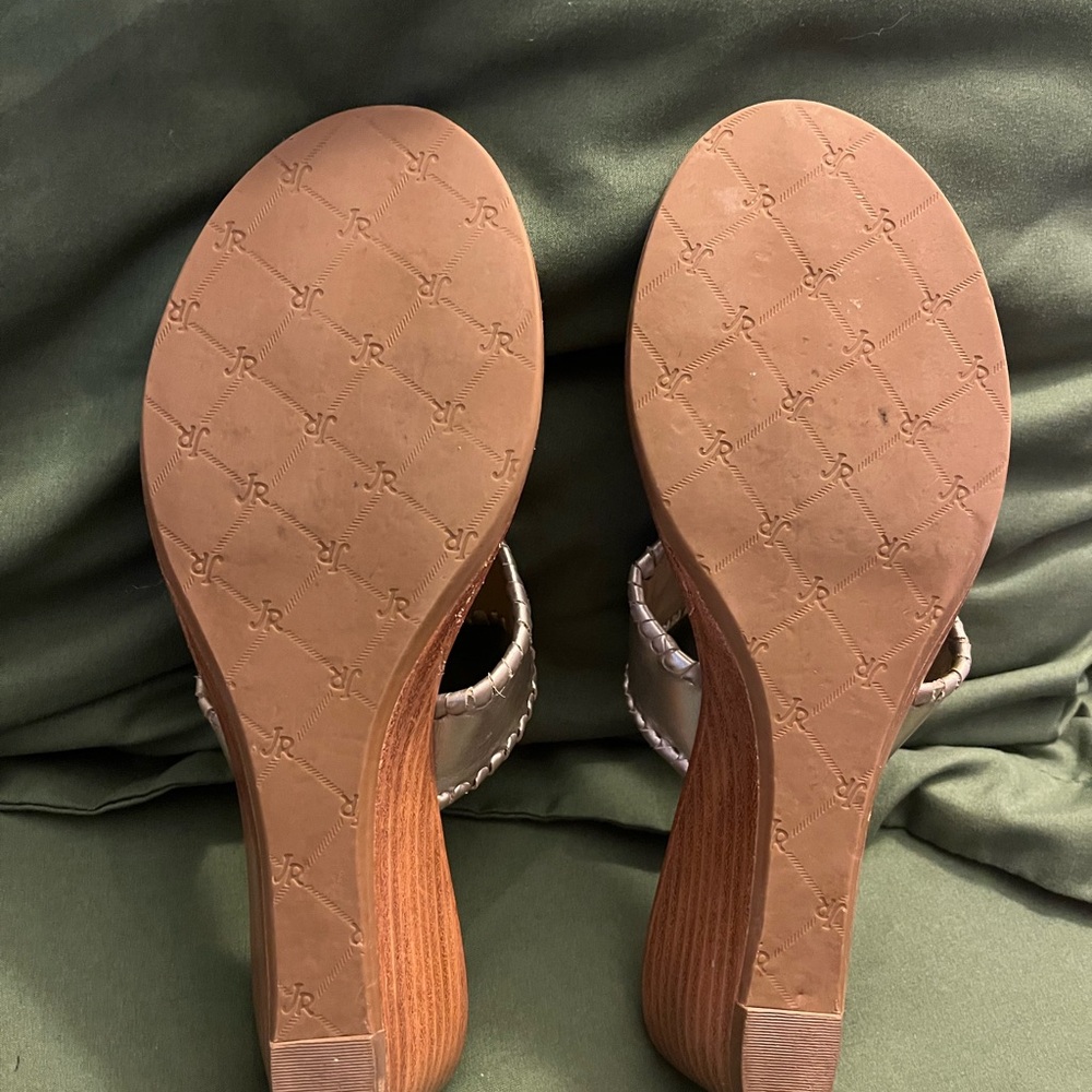 Jack Rogers wedge sandals  size 8 - Picture 10 of 11